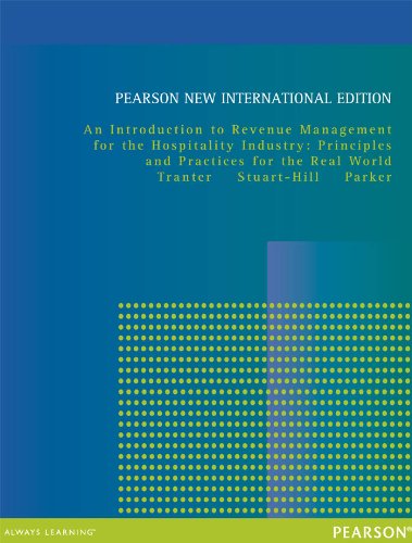Introduction to Revenue Management for the Hospitality Industry